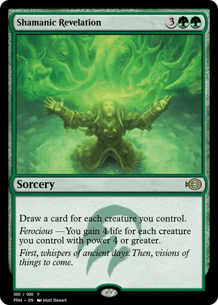 Shamanic Revelation · Magic Online Promos