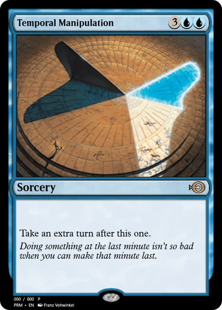 Temporal Manipulation · Magic Online Promos