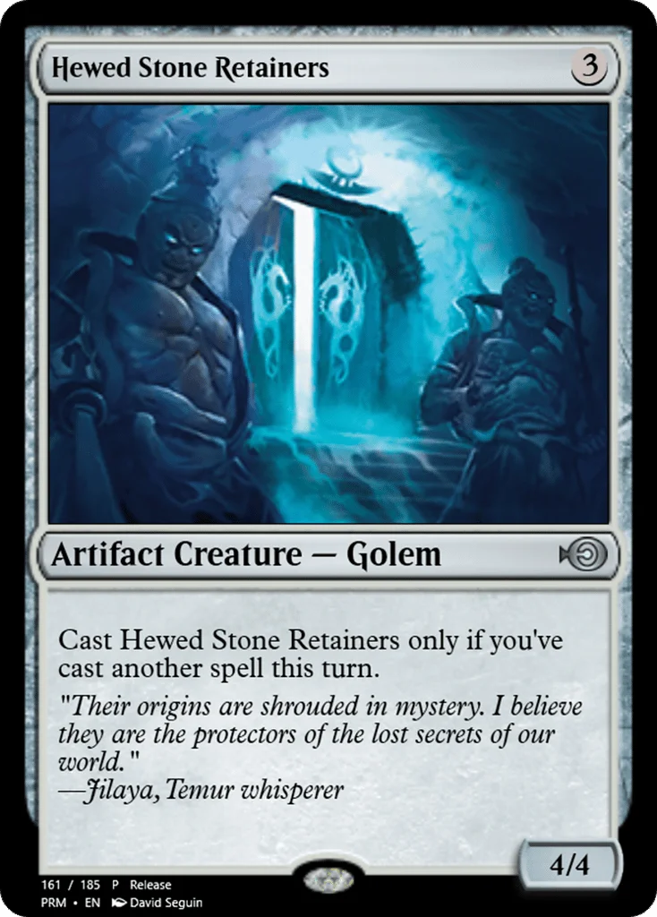 Hewed Stone Retainers · Magic Online Promos