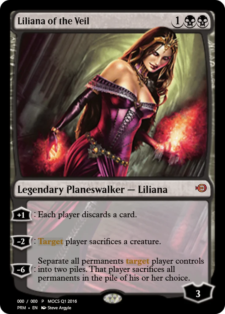 Liliana of the Veil · Magic Online Promos