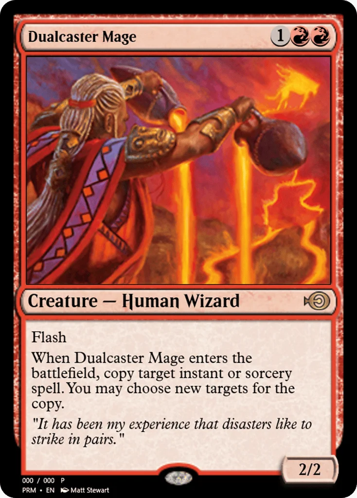 Dualcaster Mage · Magic Online Promos