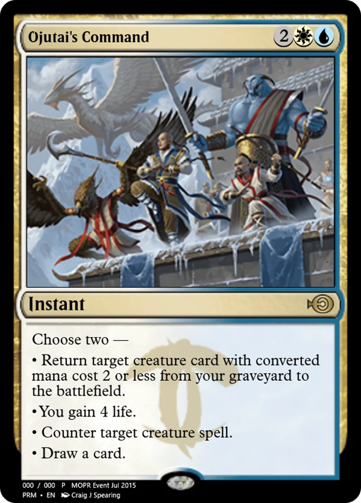 Ojutai's Command · Magic Online Promos