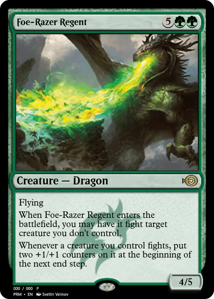 Foe-Razer Regent · Magic Online Promos