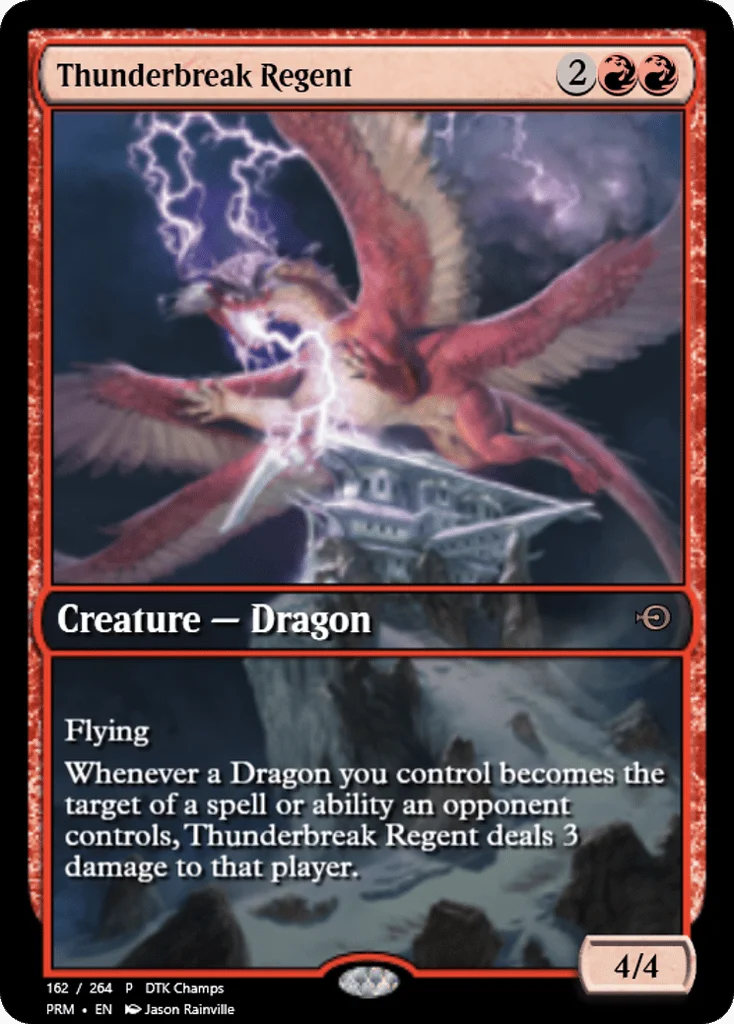 Thunderbreak Regent · Magic Online Promos