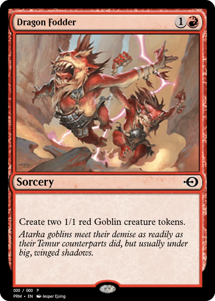 Dragon Fodder · Magic Online Promos