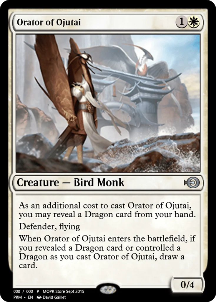 Orator of Ojutai · Magic Online Promos