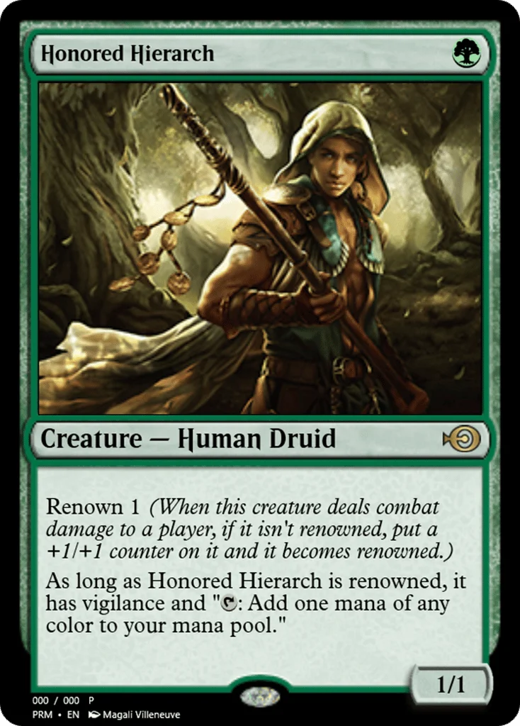 Honored Hierarch · Magic Online Promos