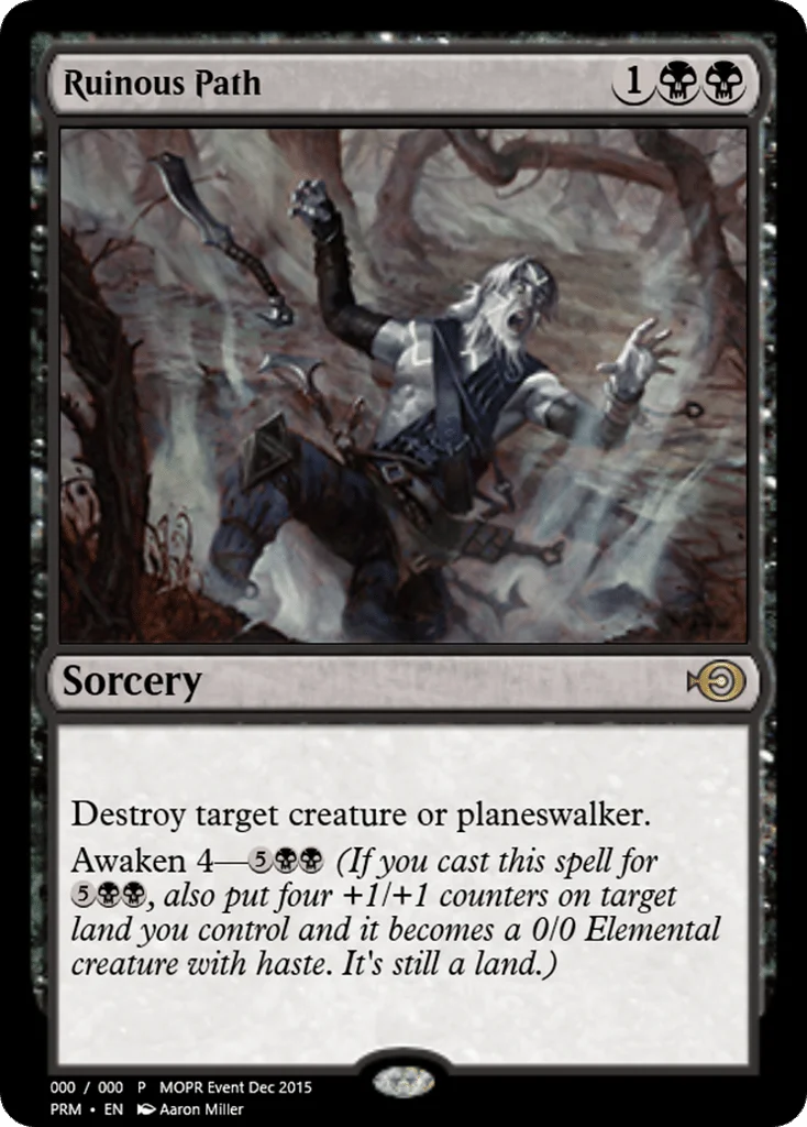 Ruinous Path · Magic Online Promos