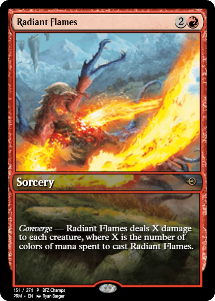 Radiant Flames · Magic Online Promos