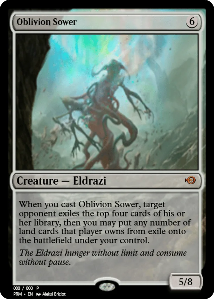 Oblivion Sower · Magic Online Promos