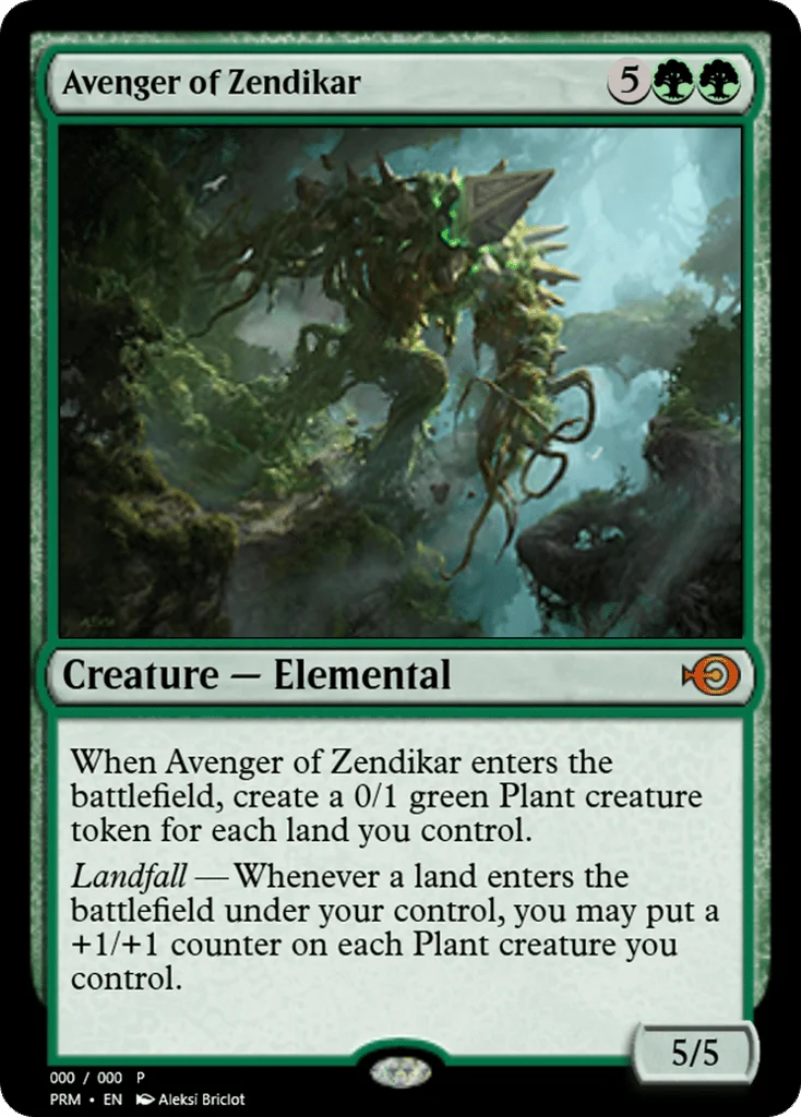 Avenger of Zendikar · Magic Online Promos