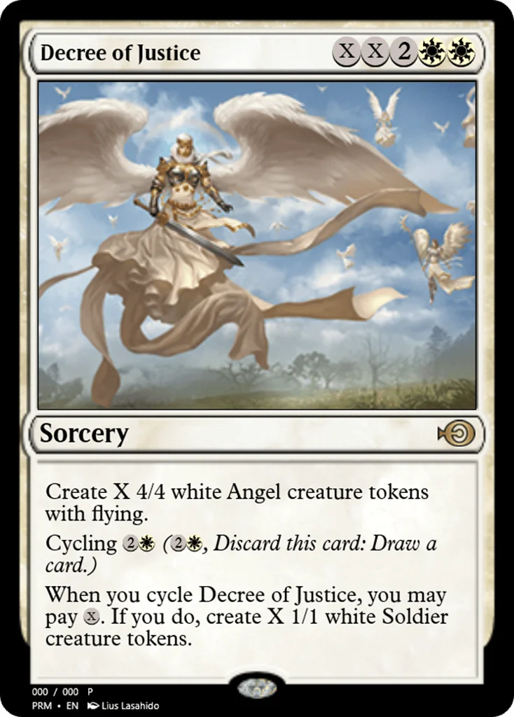 Decree of Justice · Magic Online Promos