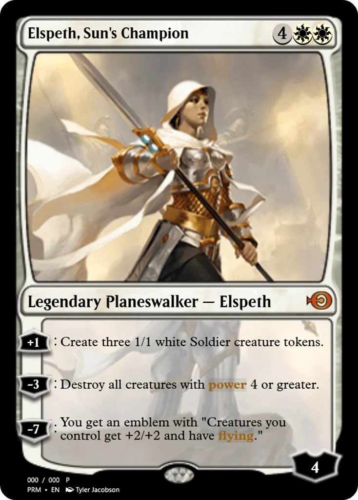 Elspeth, Sun's Champion · Magic Online Promos