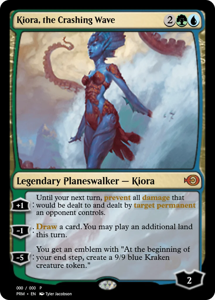 Kiora, the Crashing Wave · Magic Online Promos