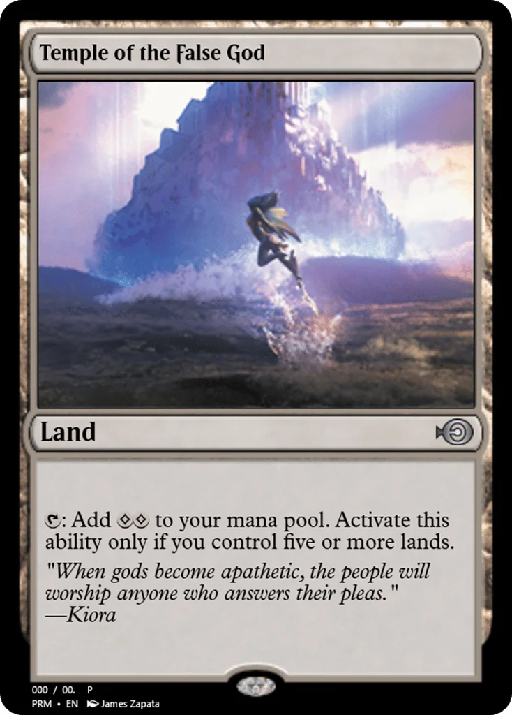 Temple of the False God · Magic Online Promos