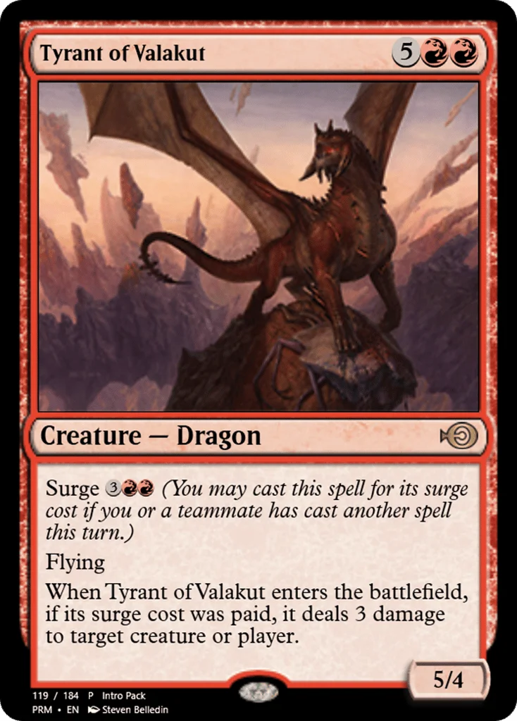 Tyrant of Valakut · Magic Online Promos