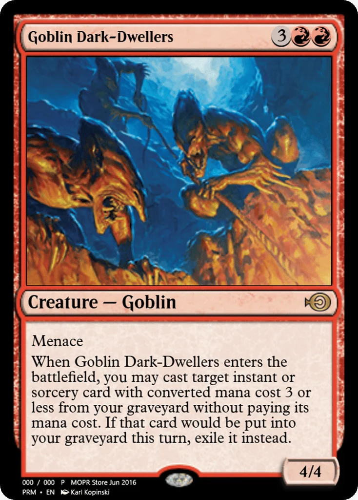 Goblin Dark-Dwellers · Magic Online Promos