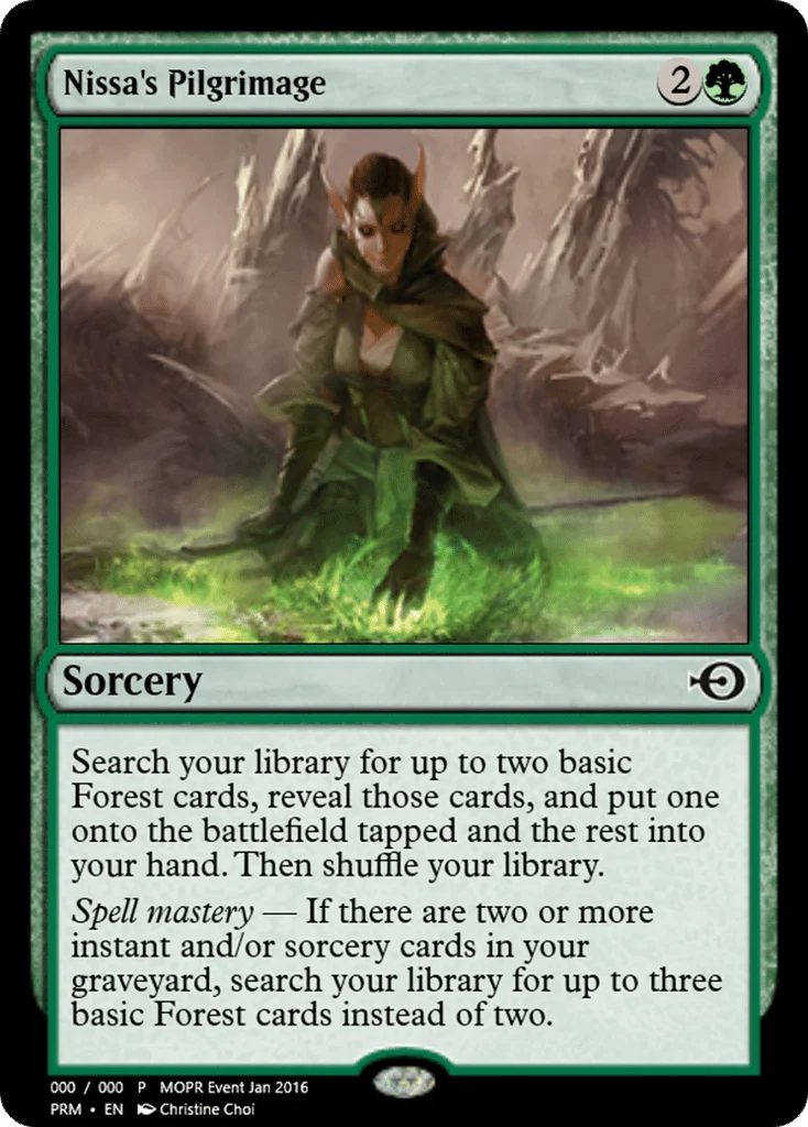 Nissa's Pilgrimage · Magic Online Promos