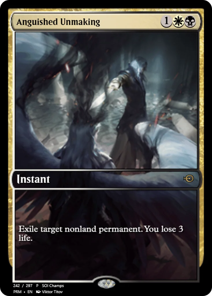 Anguished Unmaking · Magic Online Promos