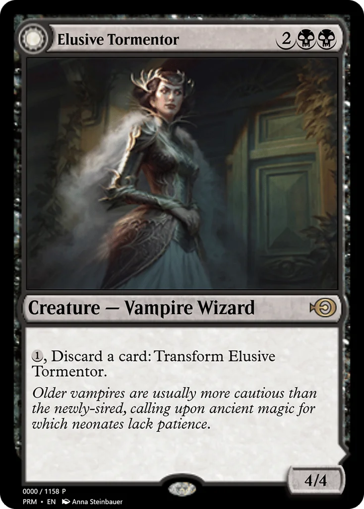 Elusive Tormentor // Insidious Mist · Magic Online Promos