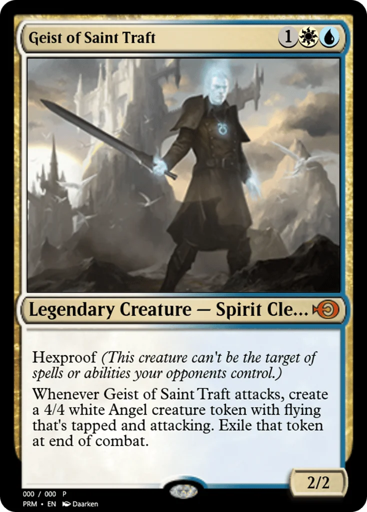 Geist of Saint Traft · Magic Online Promos
