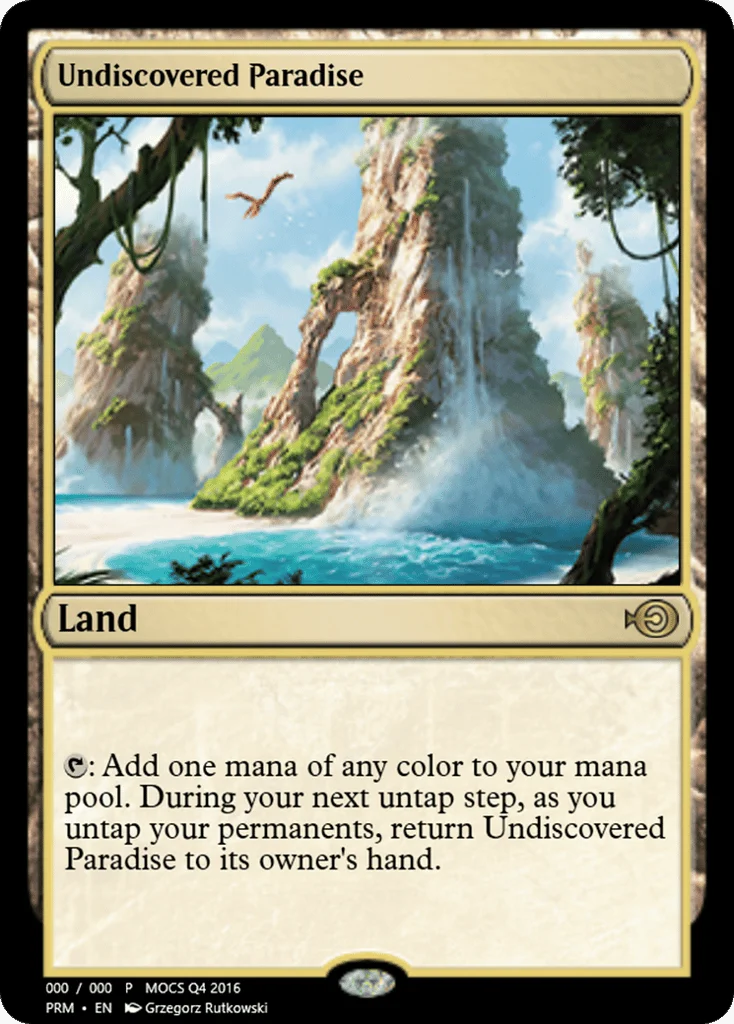 Undiscovered Paradise · Magic Online Promos