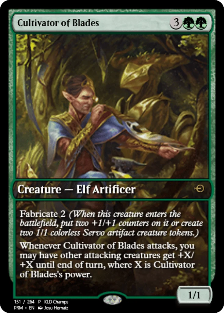 Cultivator of Blades · Magic Online Promos