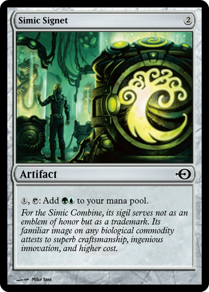 Simic Signet · Magic Online Promos