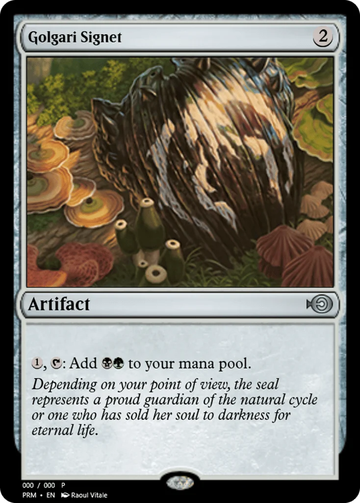Golgari Signet · Magic Online Promos