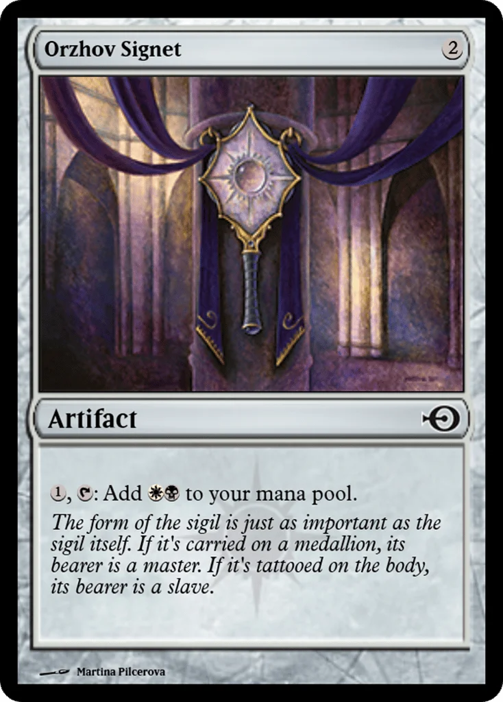 Orzhov Signet · Magic Online Promos