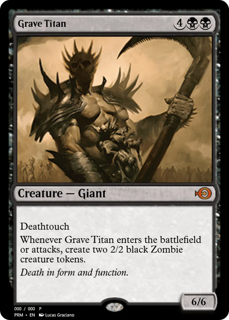 Grave Titan · Magic Online Promos