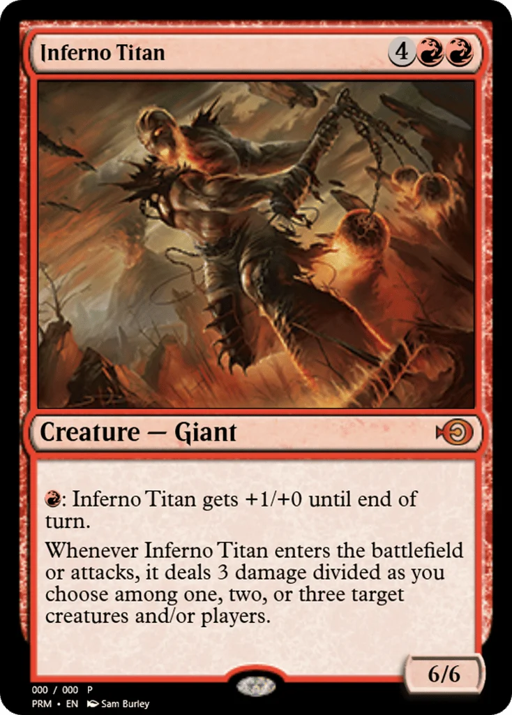 Inferno Titan · Magic Online Promos