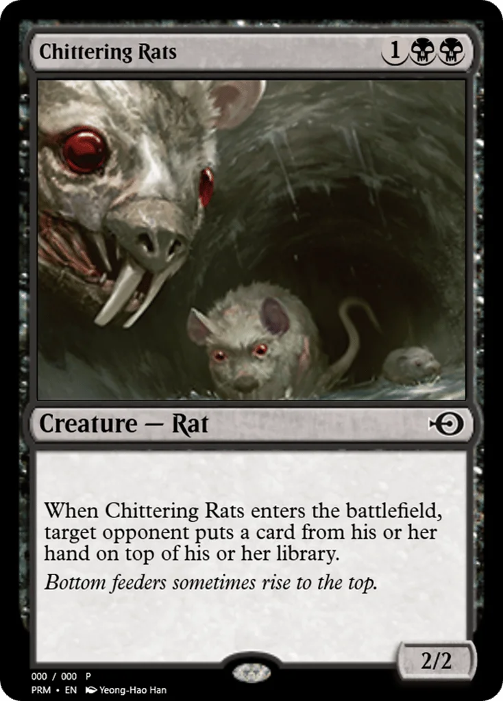 Chittering Rats · Magic Online Promos