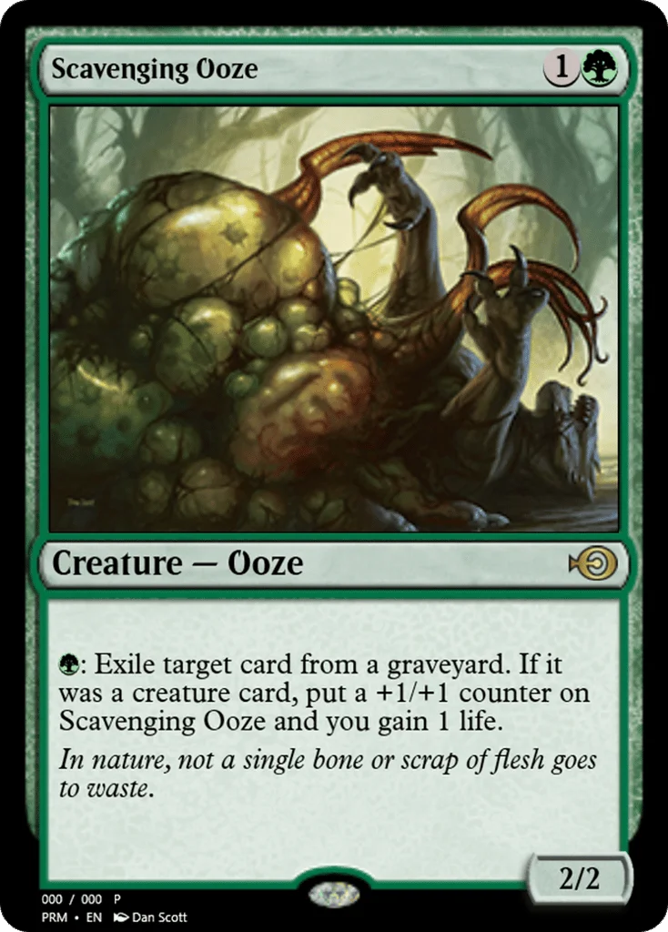 Scavenging Ooze · Magic Online Promos