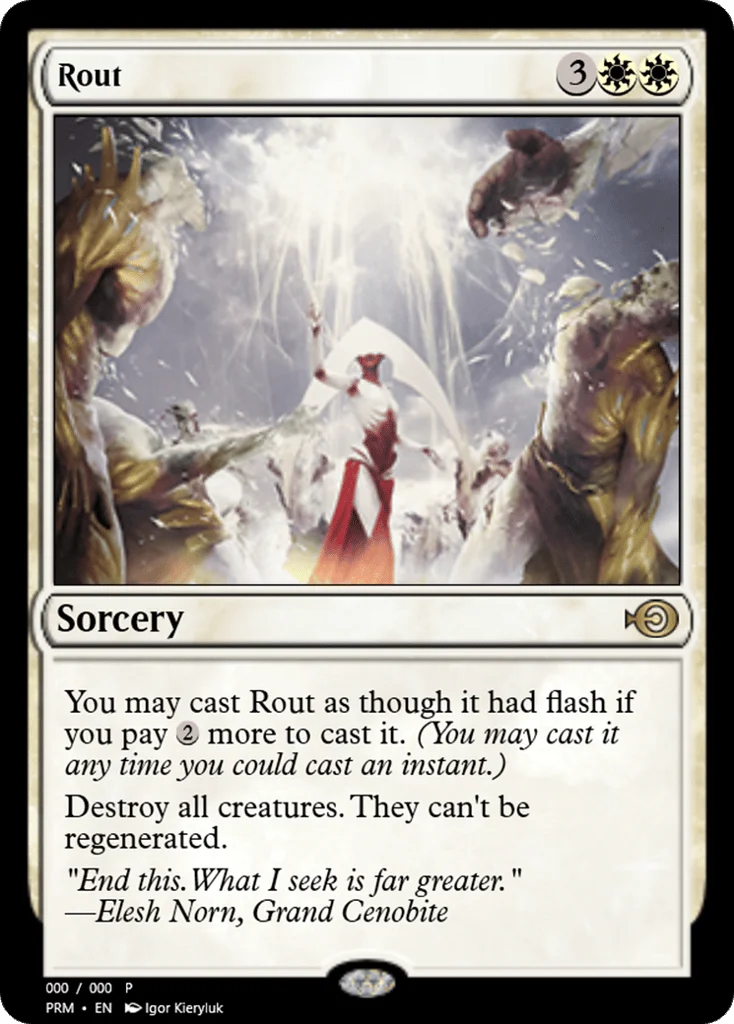 Rout · Magic Online Promos