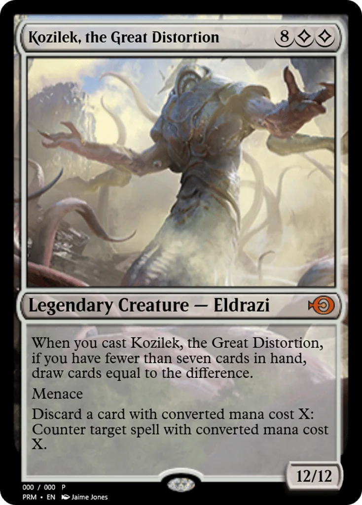 Kozilek, the Great Distortion · Magic Online Promos