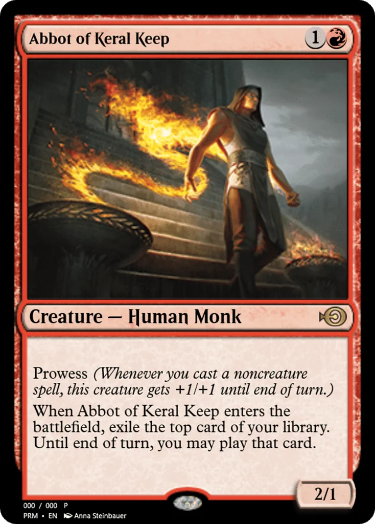 Abbot of Keral Keep · Magic Online Promos