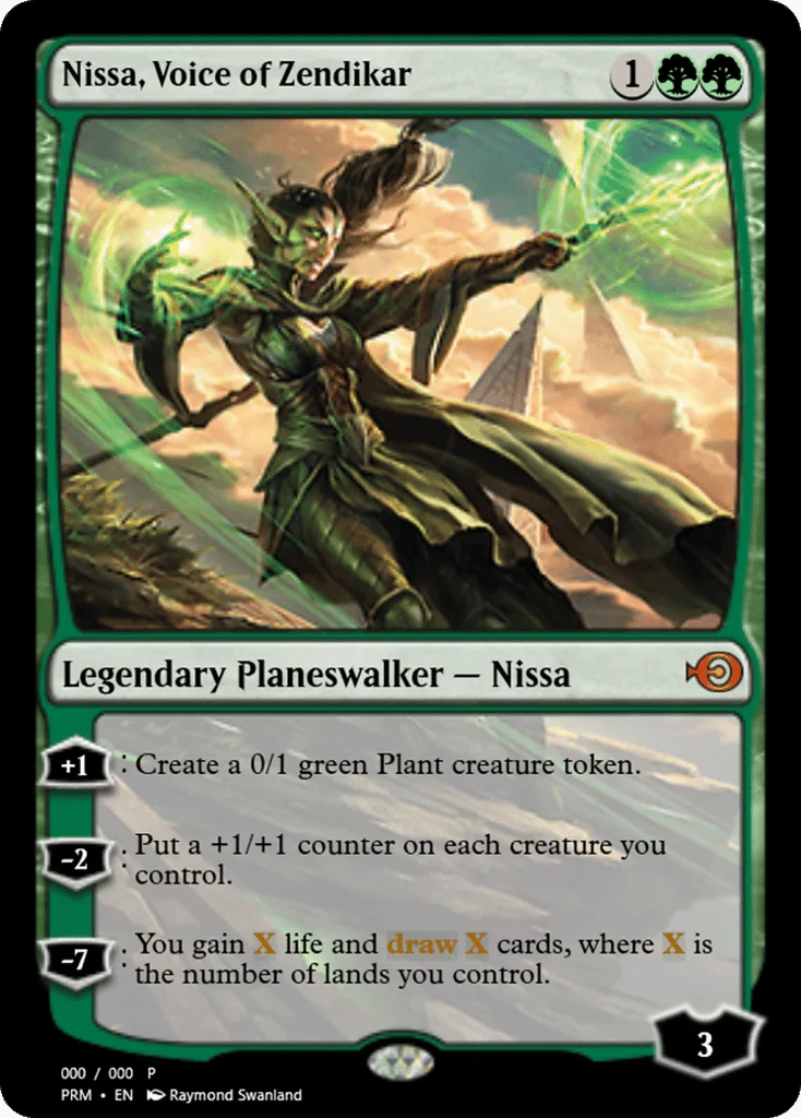 Nissa, Voice of Zendikar · Magic Online Promos