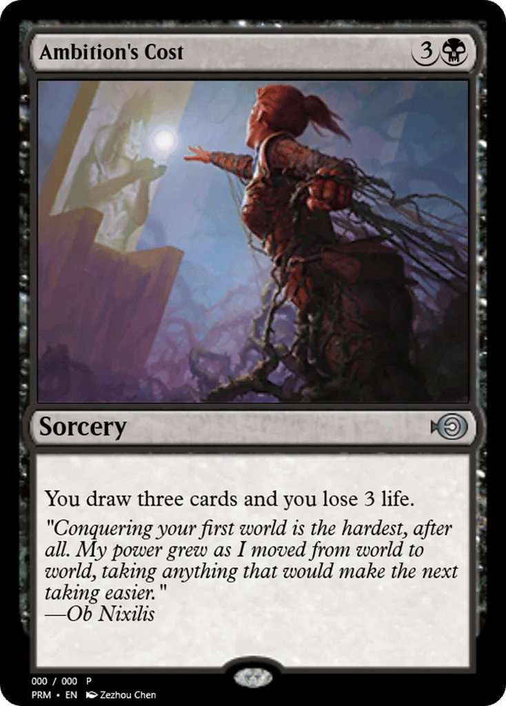 Ambition's Cost · Magic Online Promos