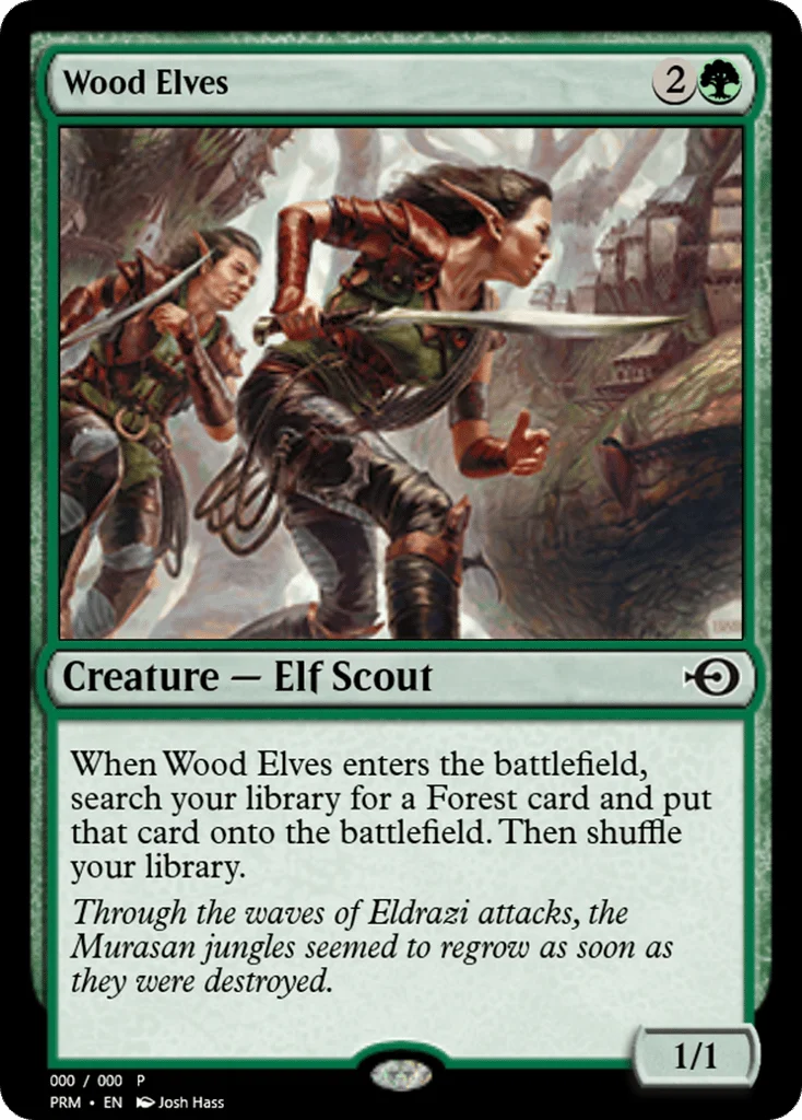Wood Elves · Magic Online Promos