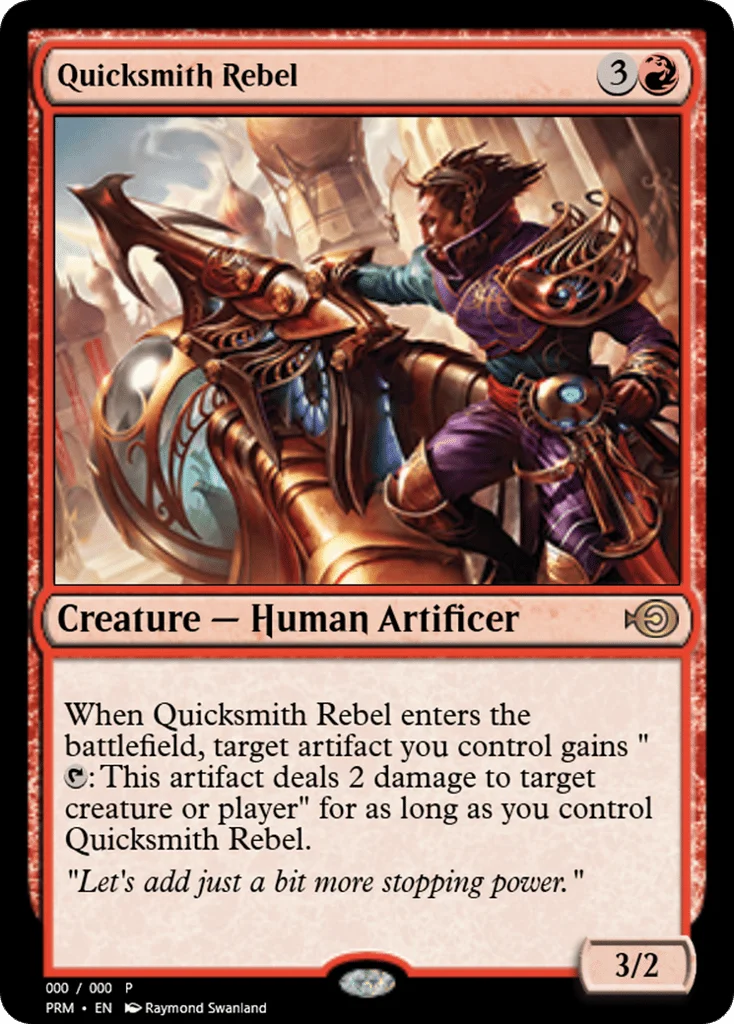 Quicksmith Rebel · Magic Online Promos