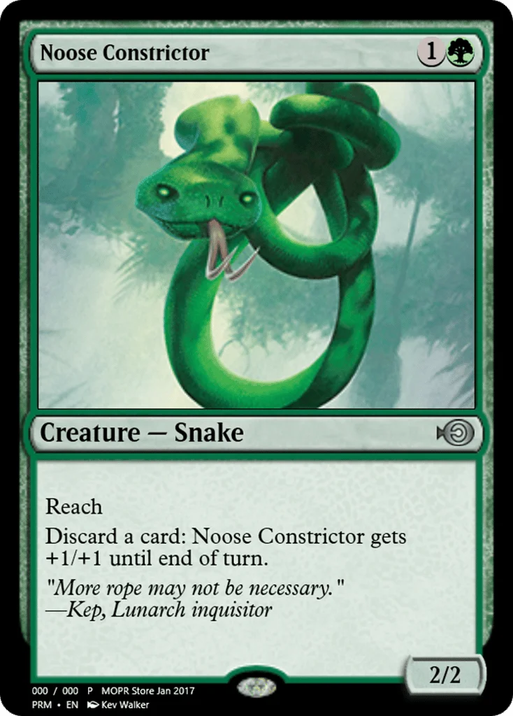 Noose Constrictor · Magic Online Promos