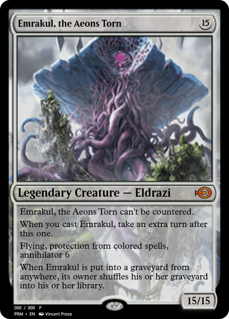 Emrakul, the Aeons Torn · Magic Online Promos