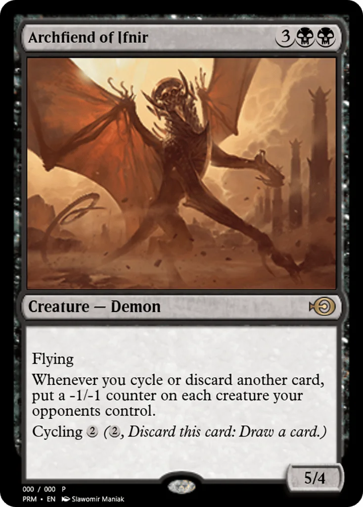 Archfiend of Ifnir · Magic Online Promos