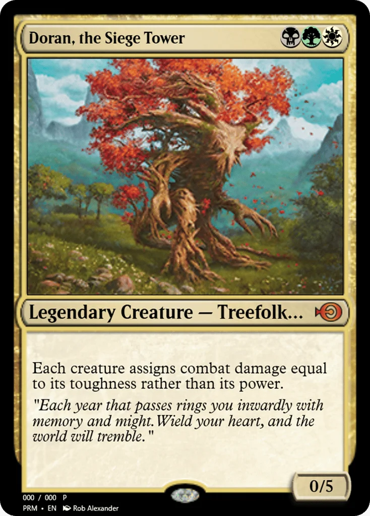 Doran, the Siege Tower · Magic Online Promos