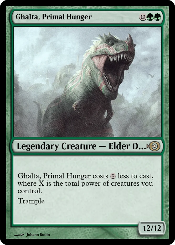 Ghalta, Primal Hunger · Magic Online Promos