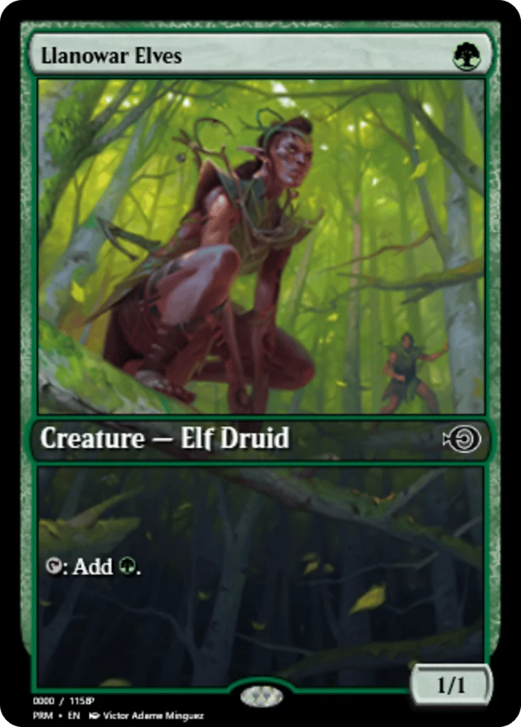 Llanowar Elves · Magic Online Promos