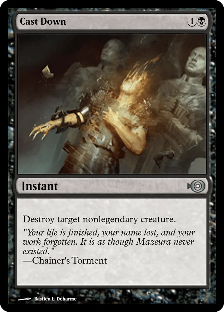 Cast Down · Magic Online Promos