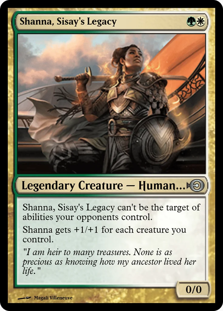 Shanna, Sisay's Legacy · Magic Online Promos