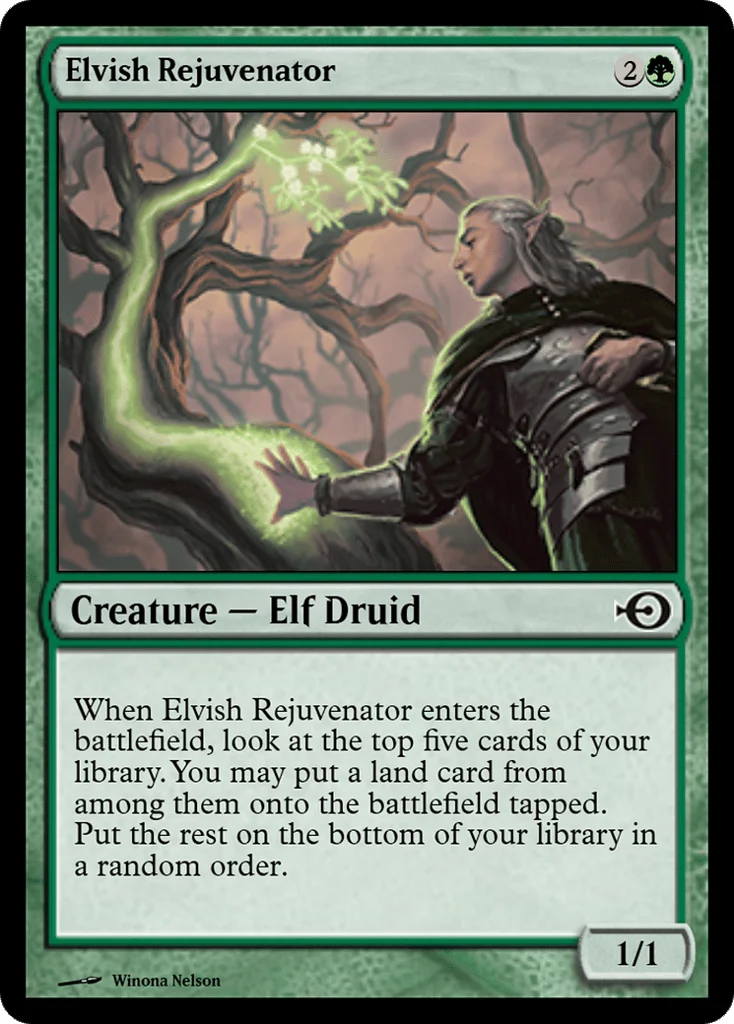 Elvish Rejuvenator · Magic Online Promos